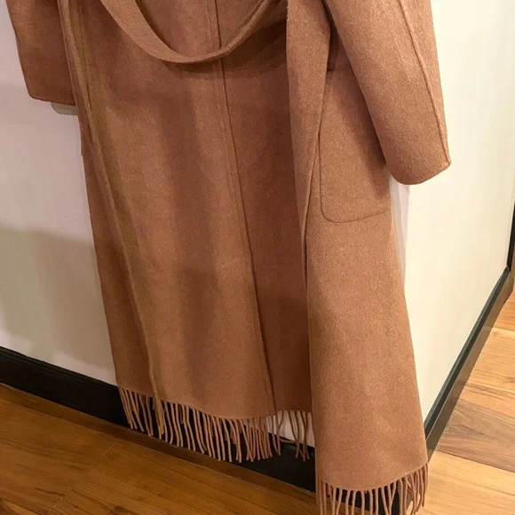 Simkai Fringe Long Coat size small NWT - Picture 5 of 7